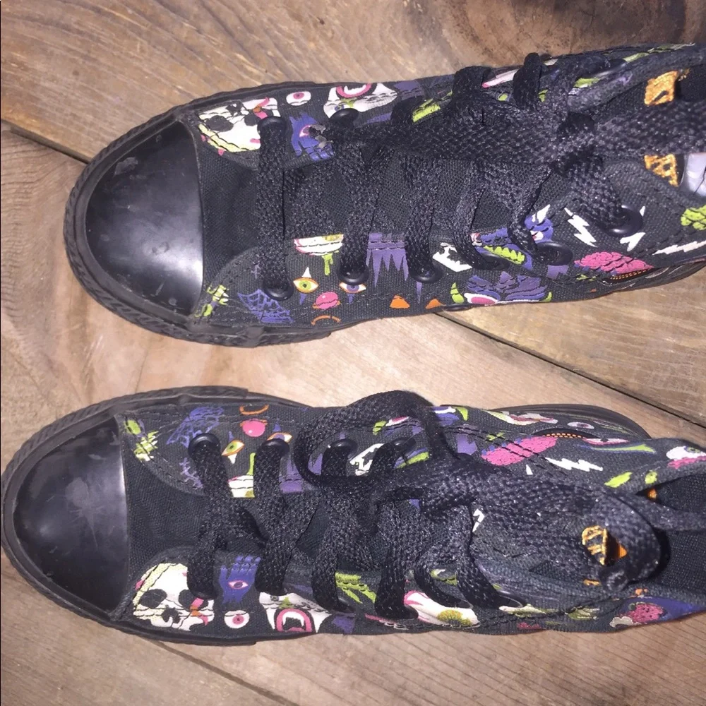 Converse All Star Halloween Skull & Clown high top Sneakers